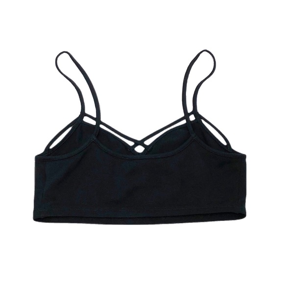 ✨NWT EXPRESS One Eleven Strappy Black Bralette XS - Picture 4 of 9